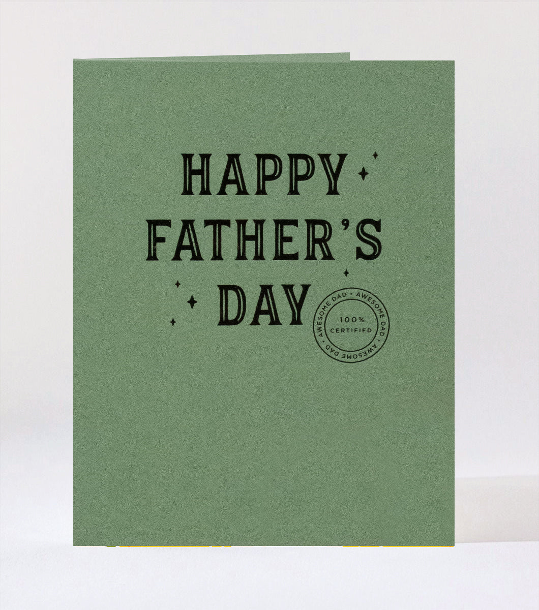 Awesome Father Stamp