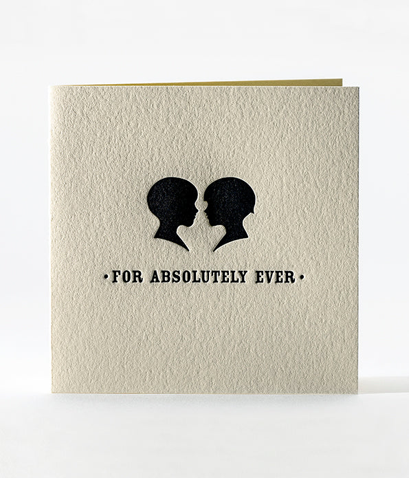 Elum Designs CAMEO BOYS LGBTQ Same Sex Marriage Letterpress Greeting Cards