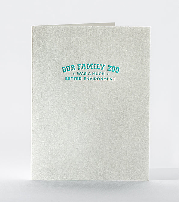 Elum Designs Circus Letterpress Greeting Card for Mom