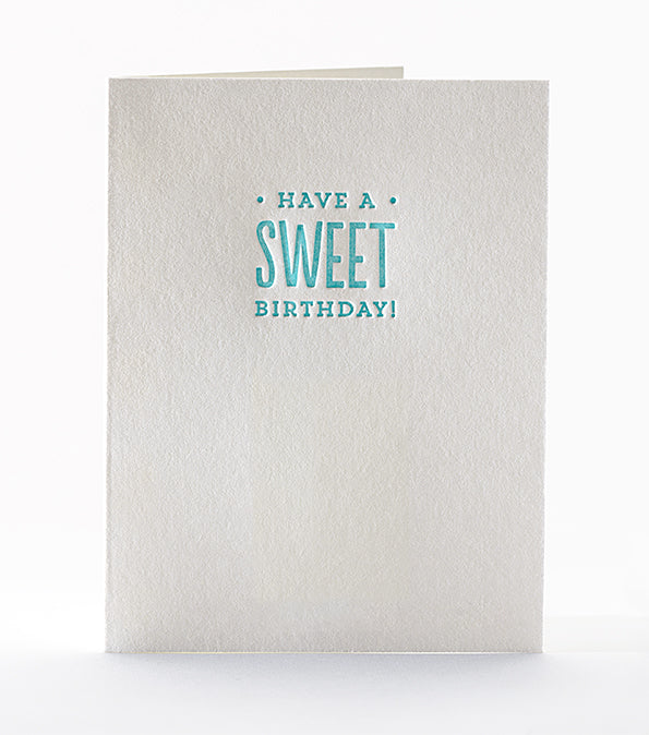 Elum Designs Party Peeps Letterpress Birthday Greeting Card
