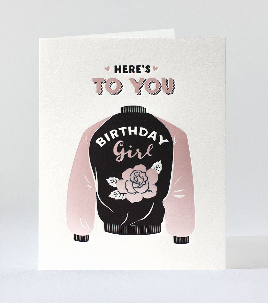 Elum Designs Cubic Thanks Letterpress Greeting Card