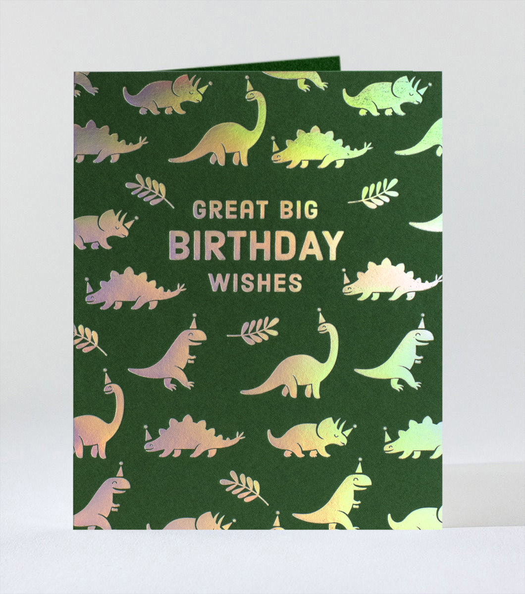 Elum Designs Cubic Thanks Letterpress Greeting Card