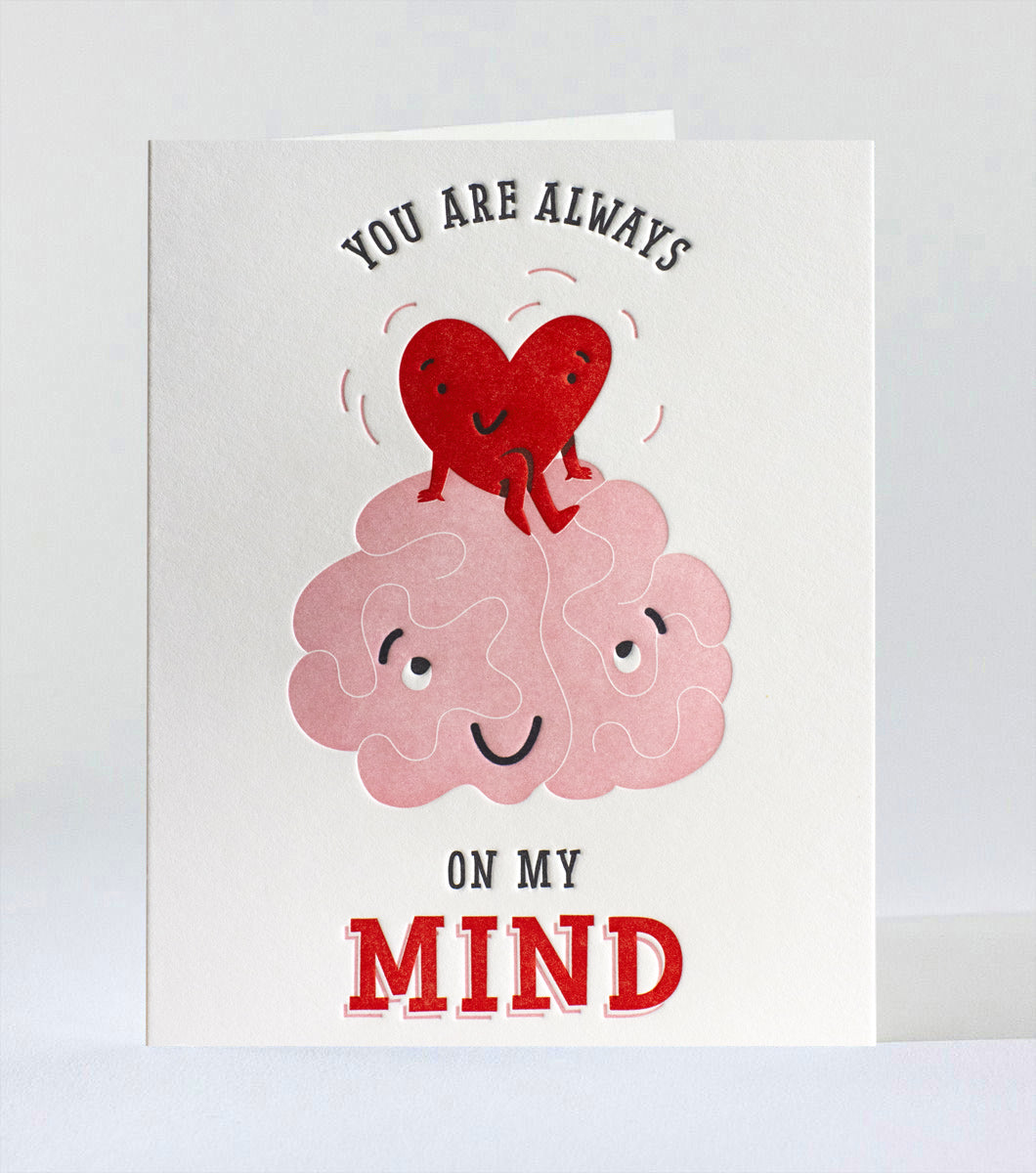 Elum Designs Cubic Thanks Letterpress Greeting Card