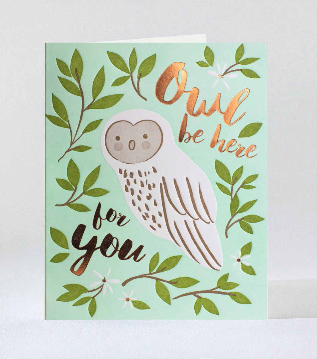 Elum Designs Cubic Thanks Letterpress Greeting Card