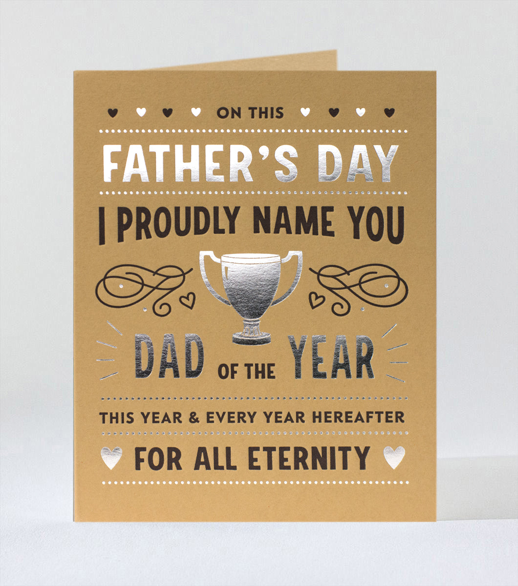 Elum Designs Cubic Thanks Letterpress Greeting Card