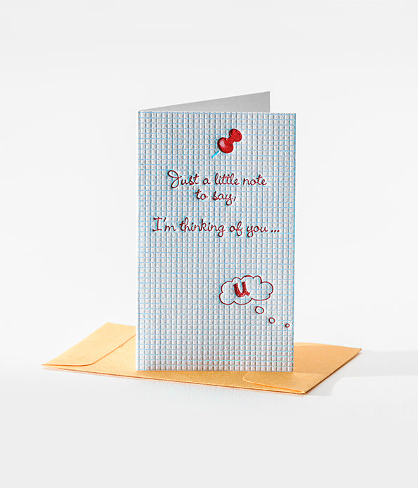 Elum Designs Letterpress Old School Mini Note Gift Enclosures 112