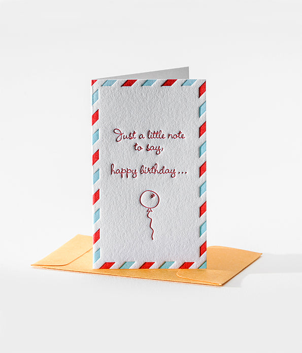Elum Designs Letterpress Old School Mini Note Gift Enclosures
