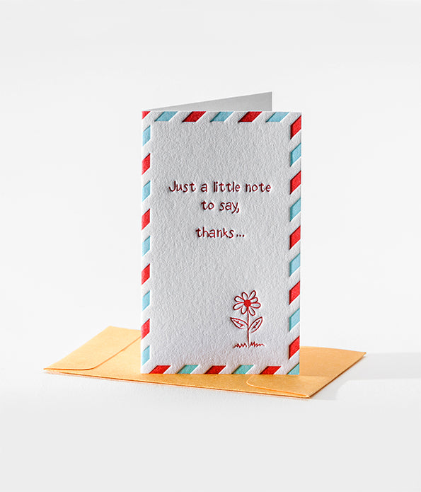 Elum Designs Letterpress Old School Mini Note Gift Enclosures 120