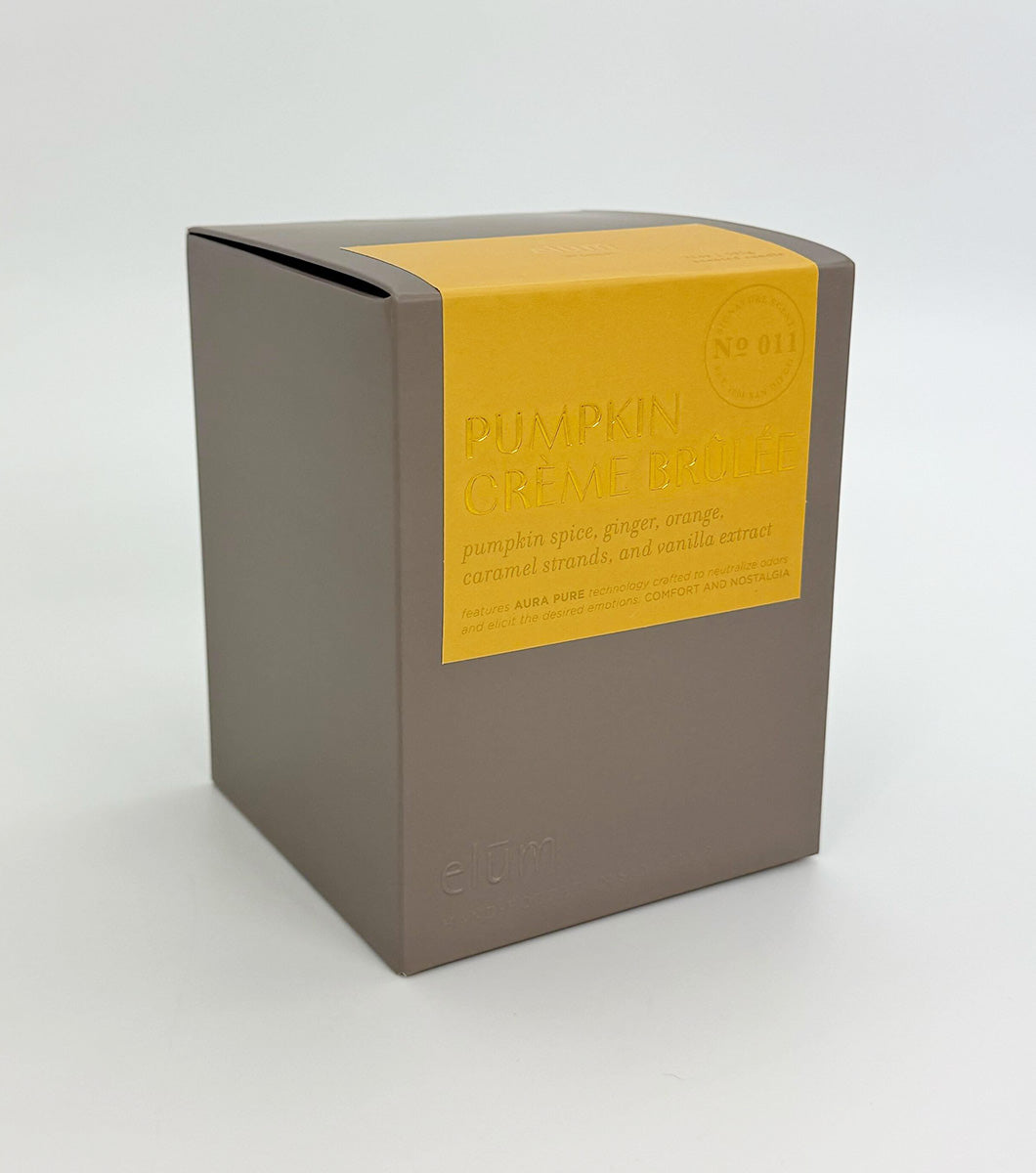 Pumpkin Creme Brulée 21 oz Maeve Glass Candle