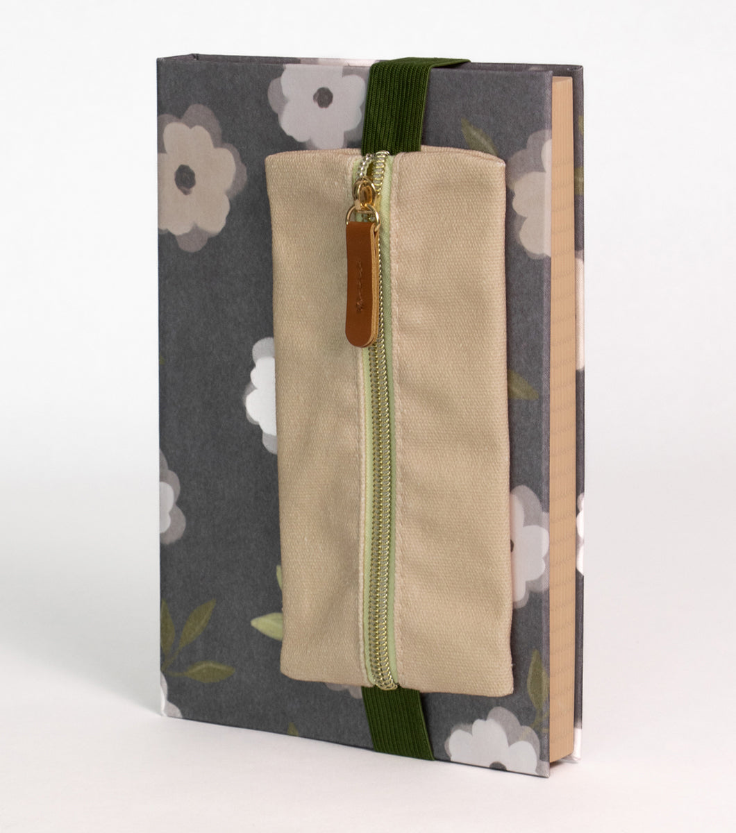Floral Journal + Fabric Pouch