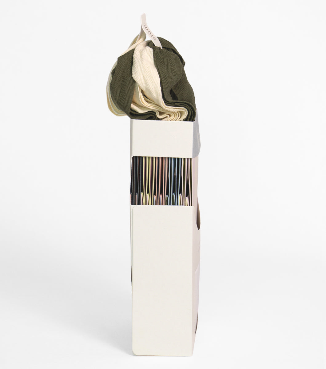 Stripe 10 Piece Gift Bag Collection with Tissue