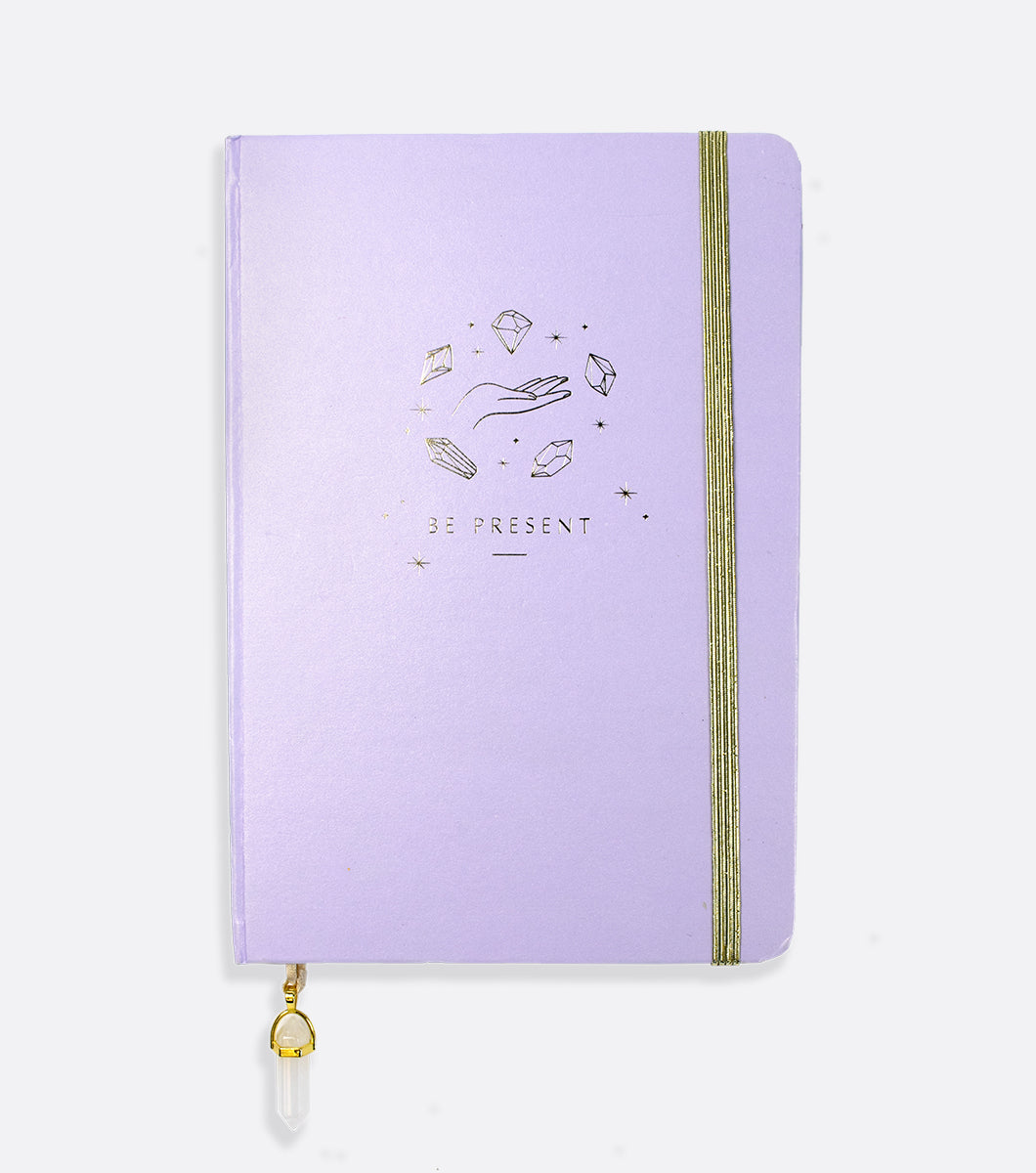 Elevated Crystals Hard-Bound Journal