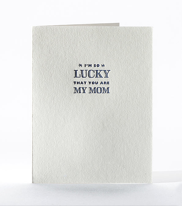 Elum Designs Out of this world Letterpress Greeting Card For Mom