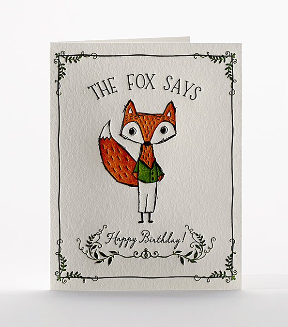 What Does the Fox Say - Limited Edition Wedding Set – Harumio