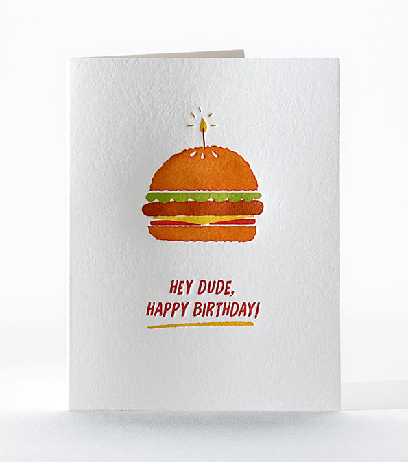 Elum Designs Best Cake Ever Letterpress Birthday Greeting Card 