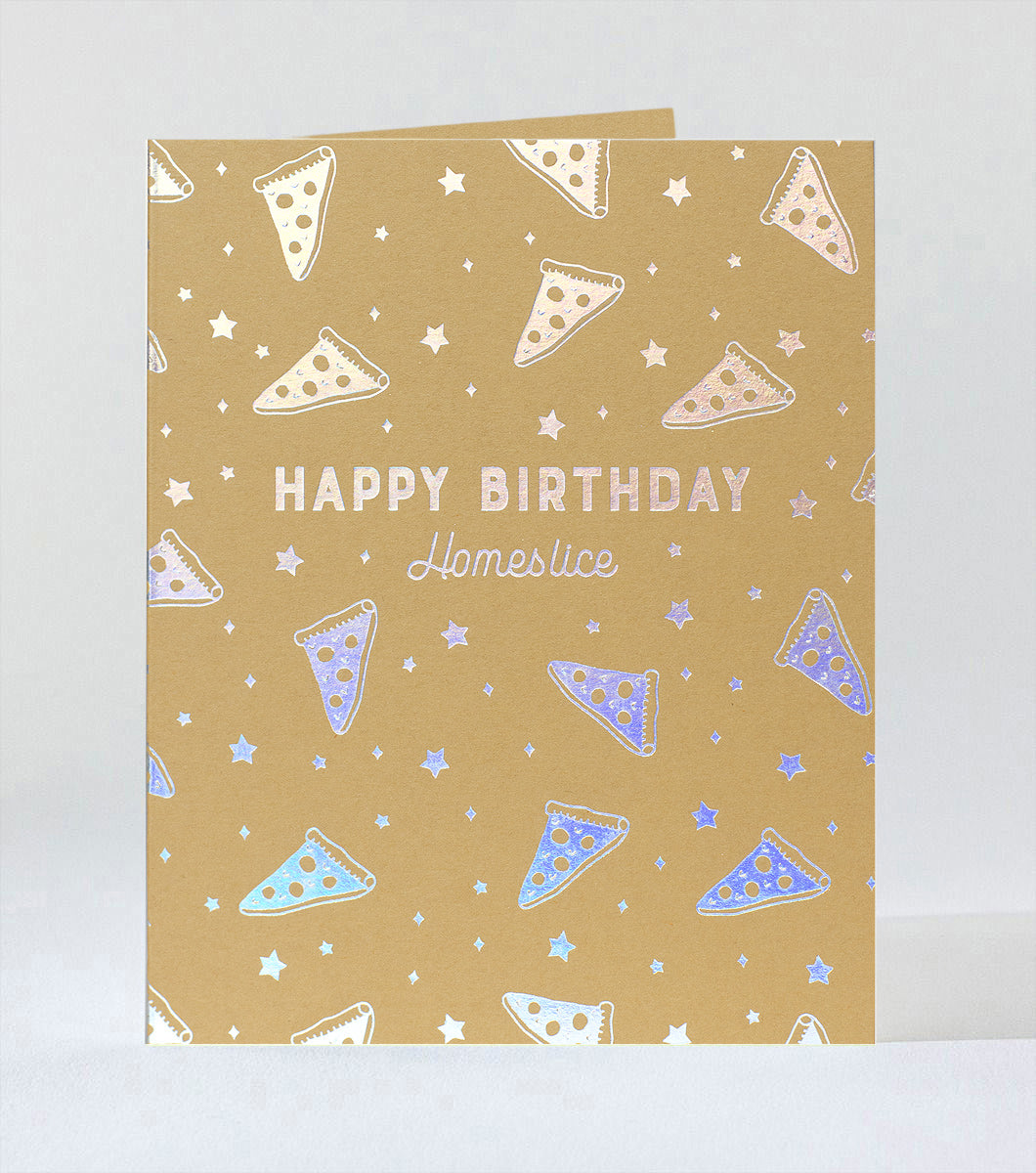 Elum Designs Cubic Thanks Letterpress Greeting Card 