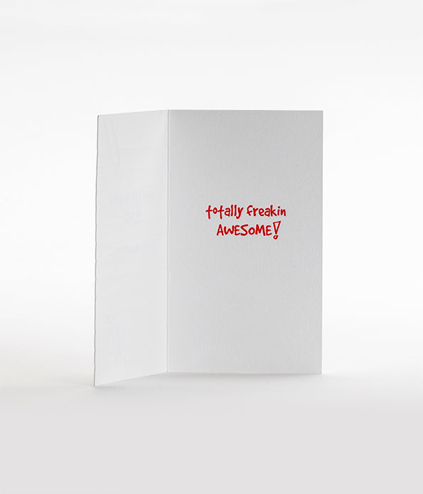 Elum Designs Letterpress Old School Mini Note Gift