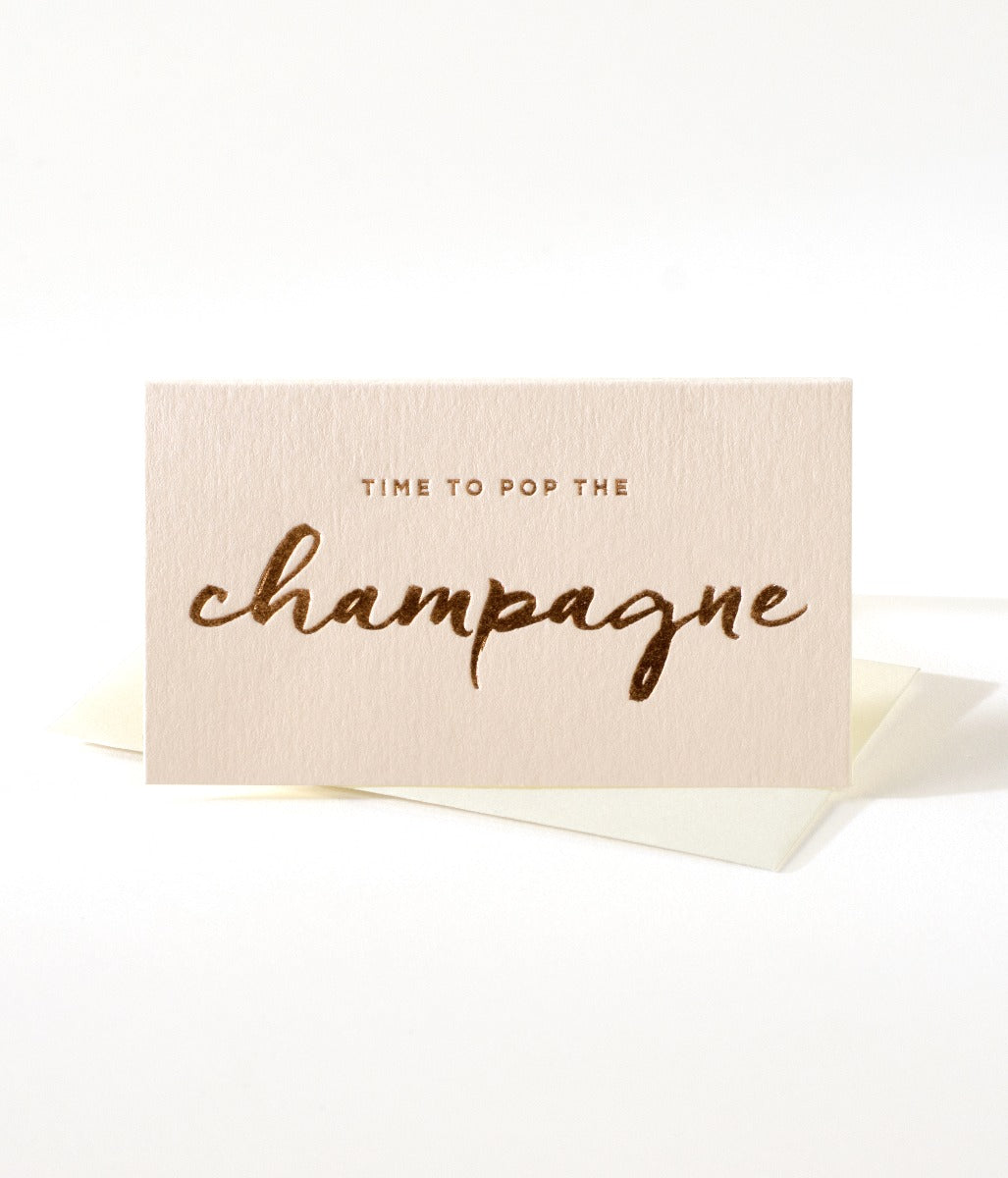 Champagne Mini Notes - Set of 10