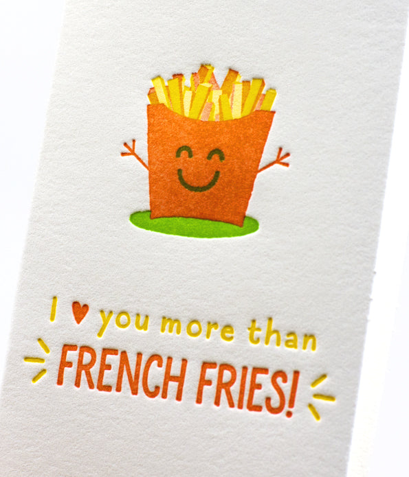 French Fries Mini Notes - Set of 10