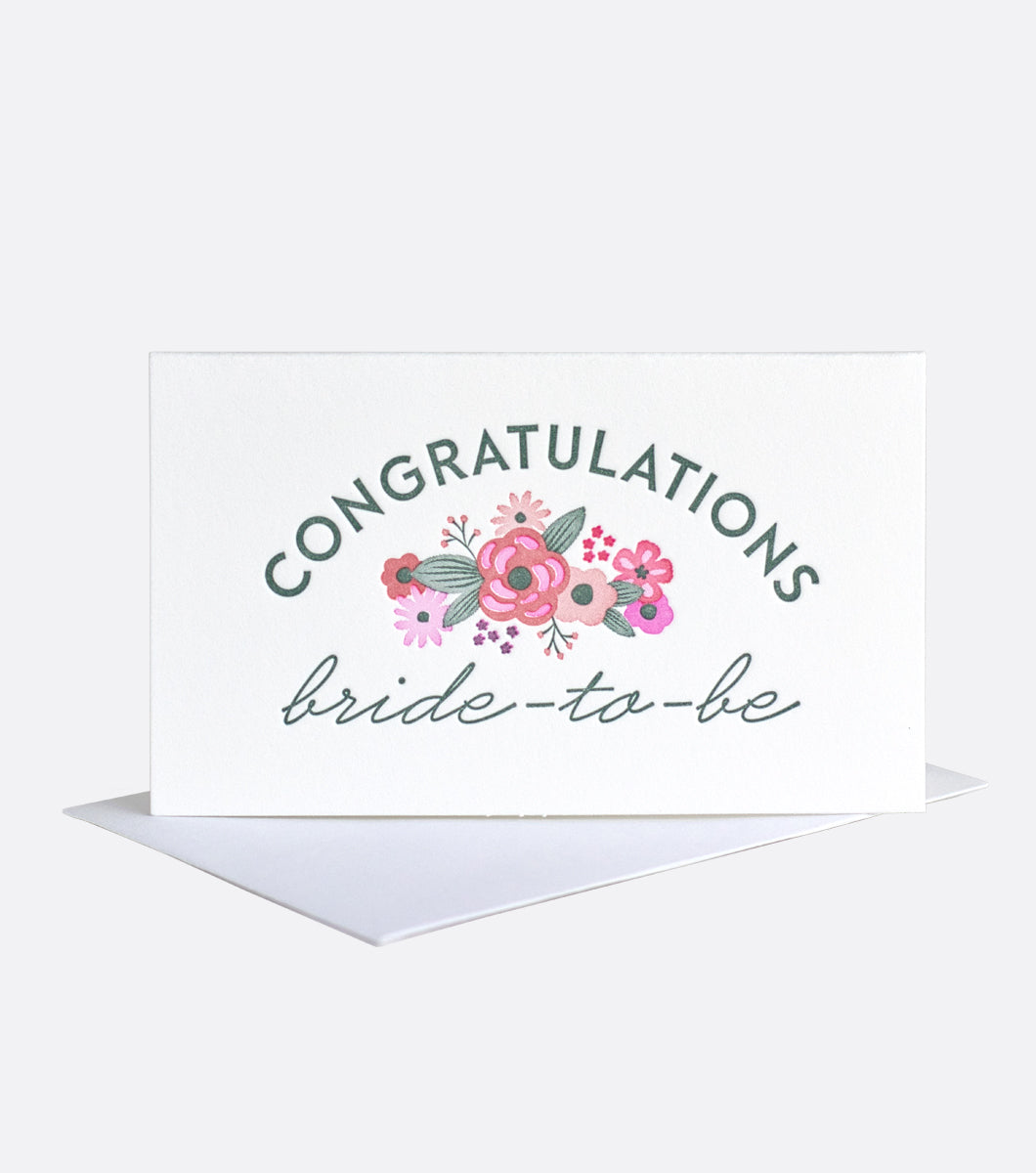 elum designs bride to be bouquet mini notes