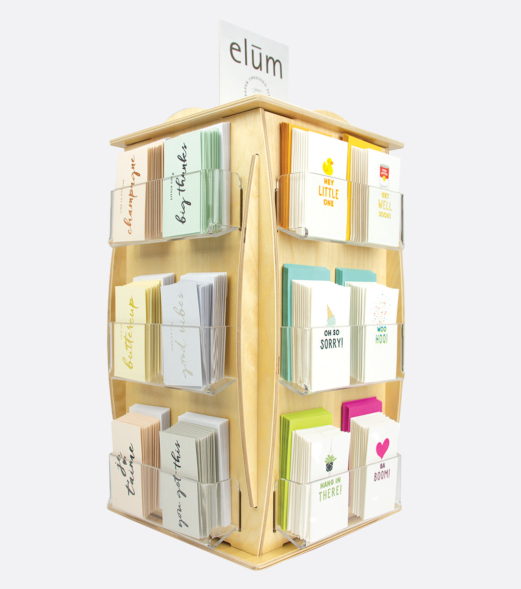 Elum Designs Gift Enclosure Display