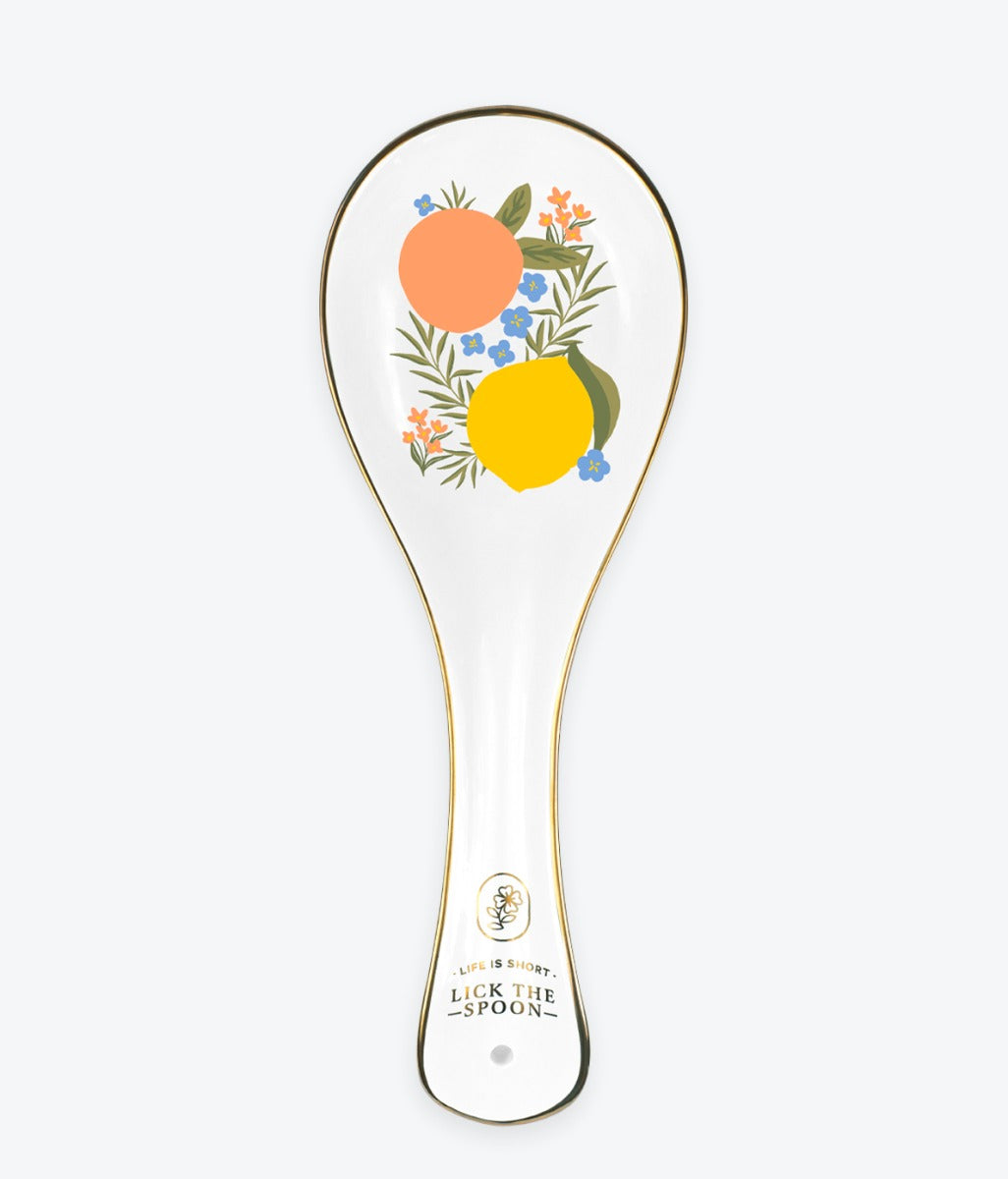 Citrus Florals Spoon Rest