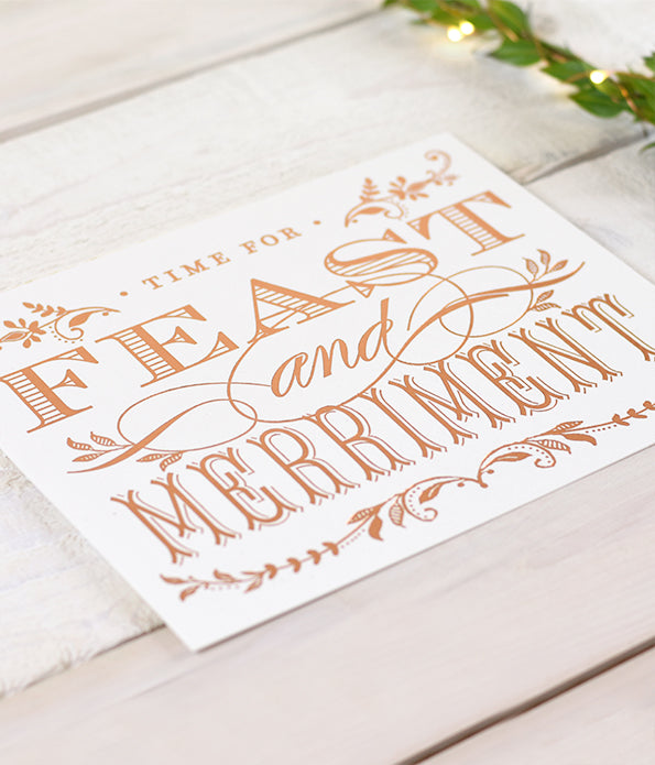 Filigree Reception Sign